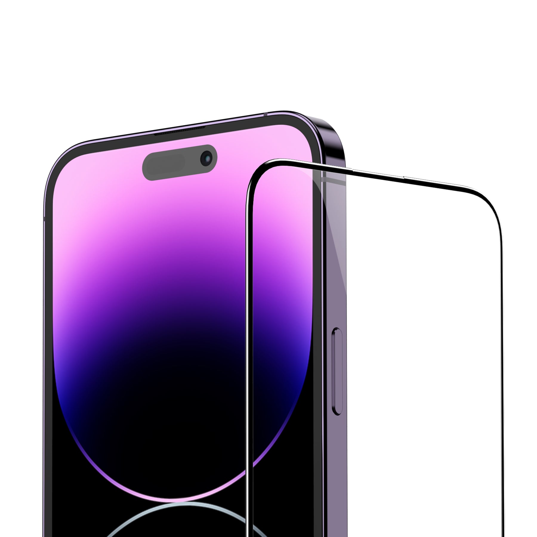 Rixus For iPhone 16 Plus Tempered Glass Ultra Line