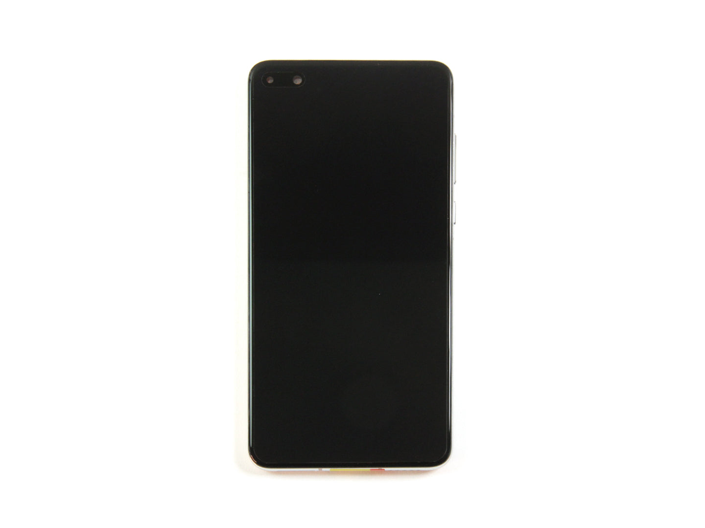 Huawei P40 Display And Digitizer With Frame Ice White Service Pack