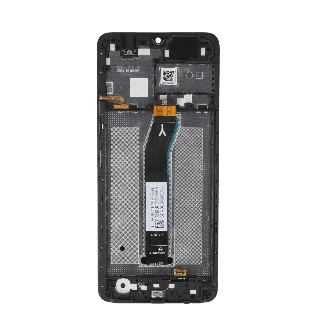Xiaomi Redmi A3 Display And Digitizer With Frame Black Service Pack