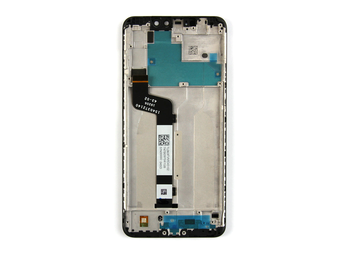 Xiaomi Redmi Note 6 Pro Display And Digitizer With Frame Black Service Pack