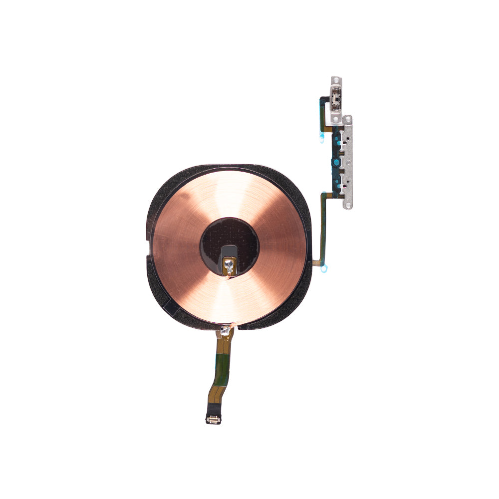 For iPhone 11 Pro Wireless Charging with Volume and Mute Switch Flex Cable