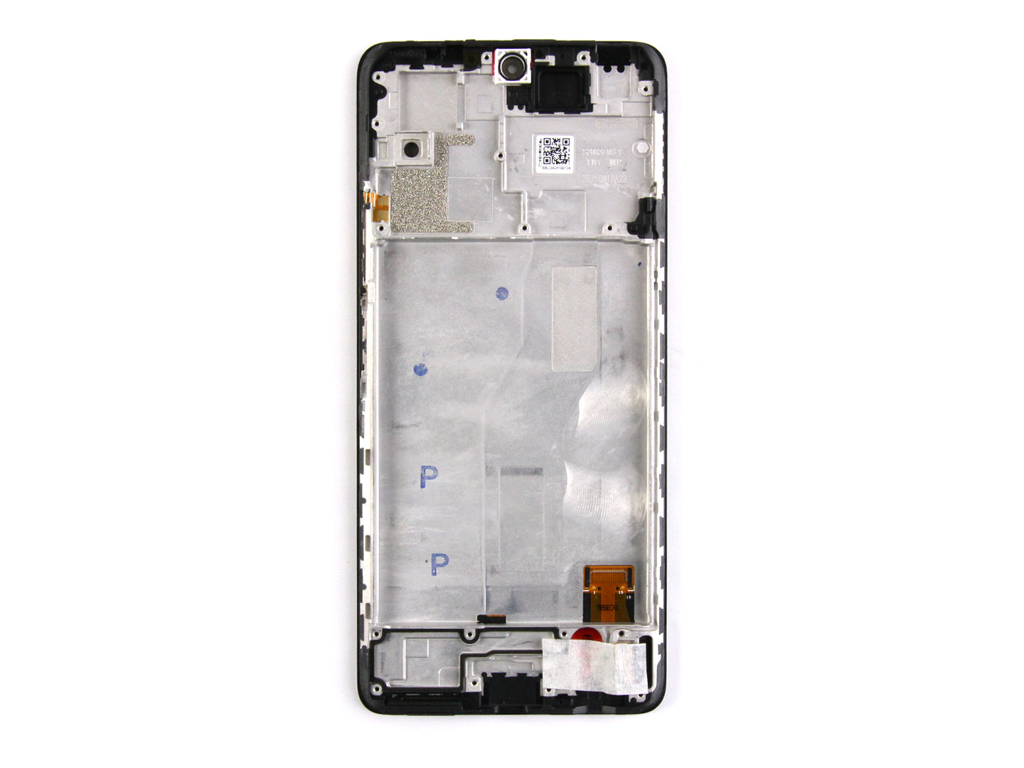 Xiaomi Redmi Note 10 Pro Display And Digitizer With Frame Onyx Gray Service Pack