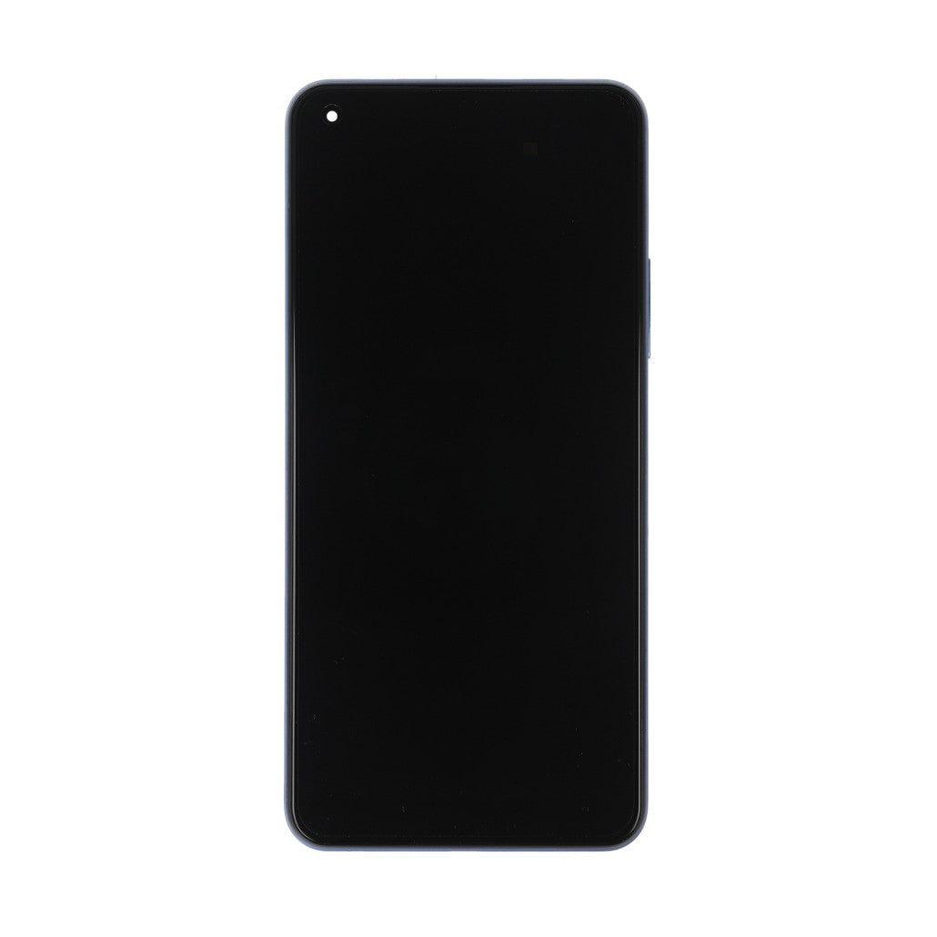 Xiaomi 11 Lite 5G NE Display And Digitizer With Frame Bubblegum Blue Service Pack