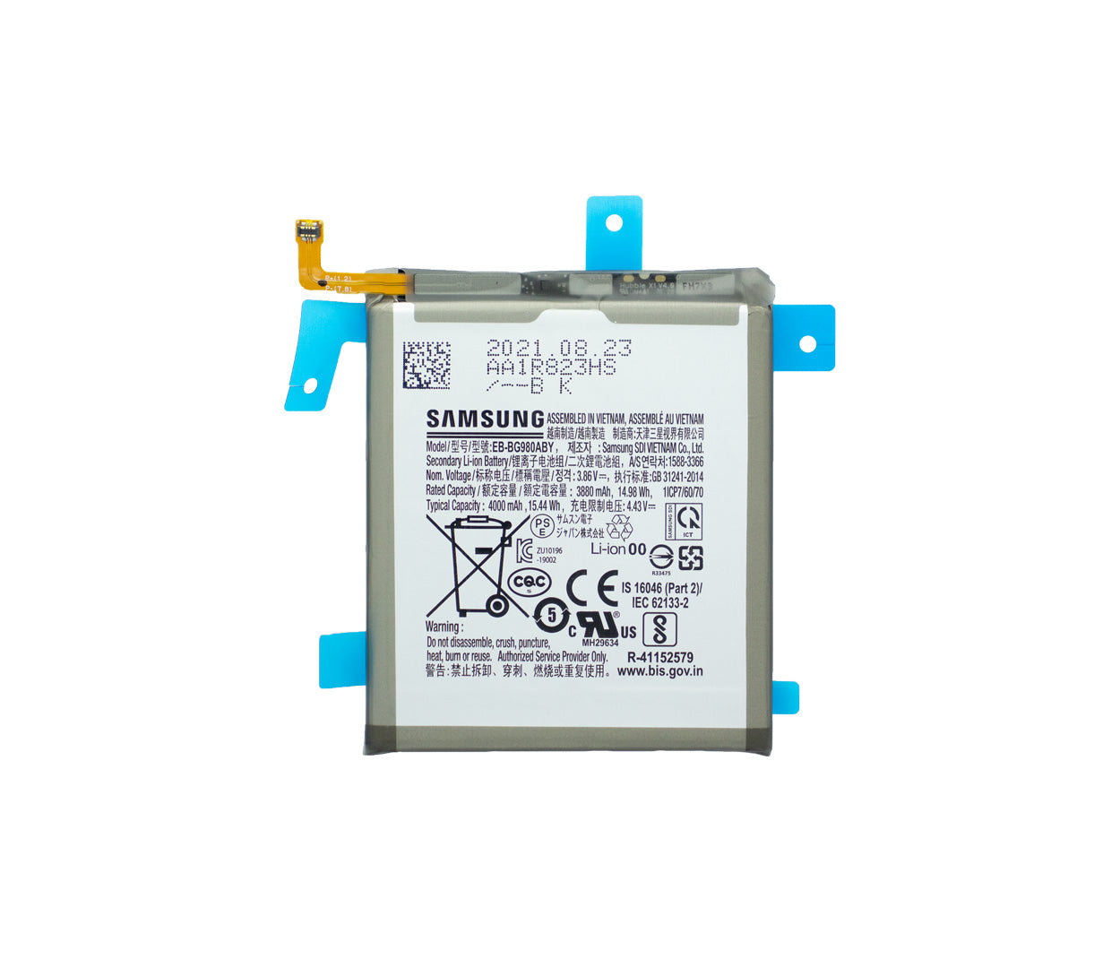 Samsung Galaxy S20 G980F Battery EB-BG980ABY Original
