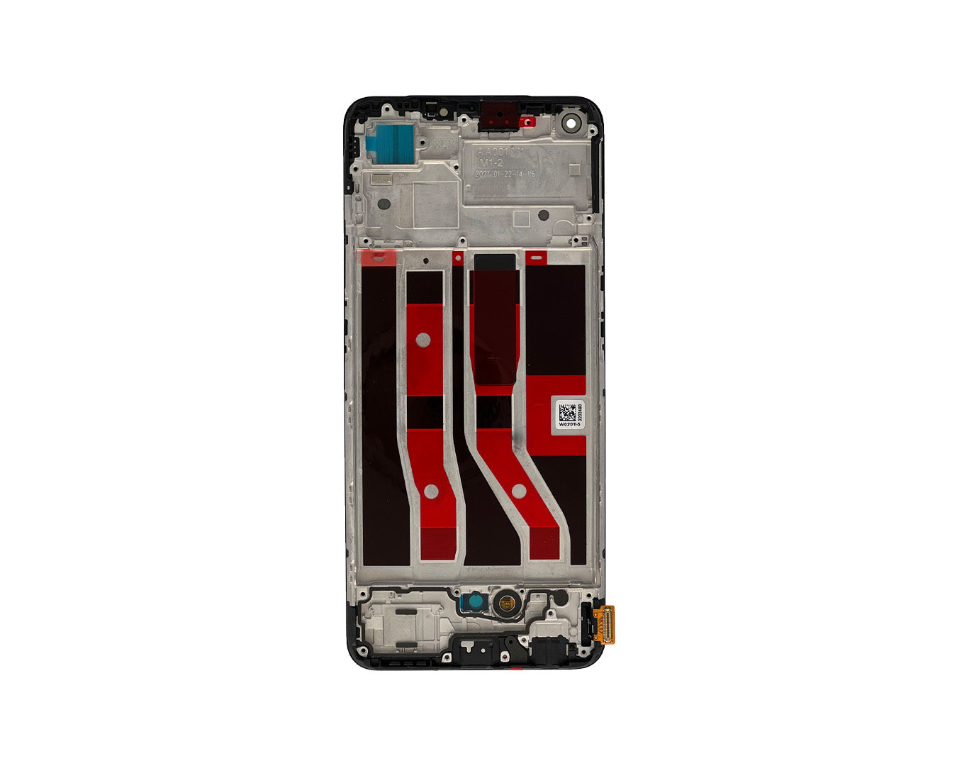Oppo A74 4G CHP2219, F19 CPH2219 Display And Digitizer With Frame Prism Black Service Pack