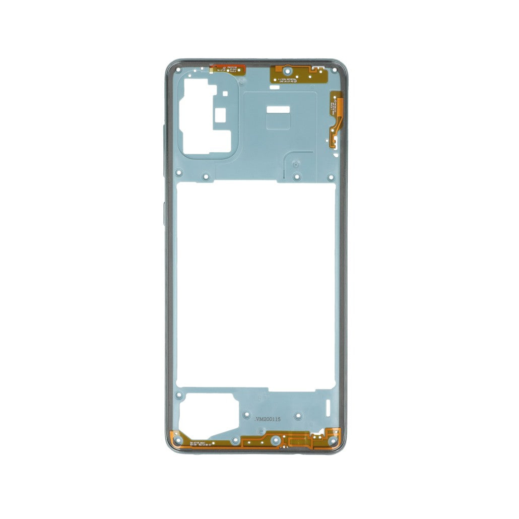 Samsung Galaxy A71 A715F Middle Frame Prism Crush Blue