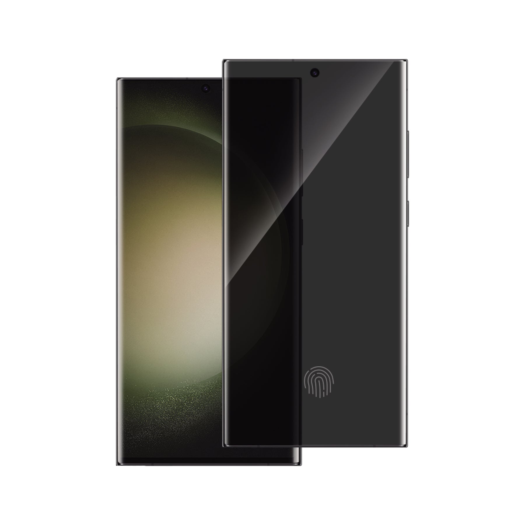 Rixus For Samsung Galaxy S24 Ultra S928B Privacy Ultra Line Tempered Glass