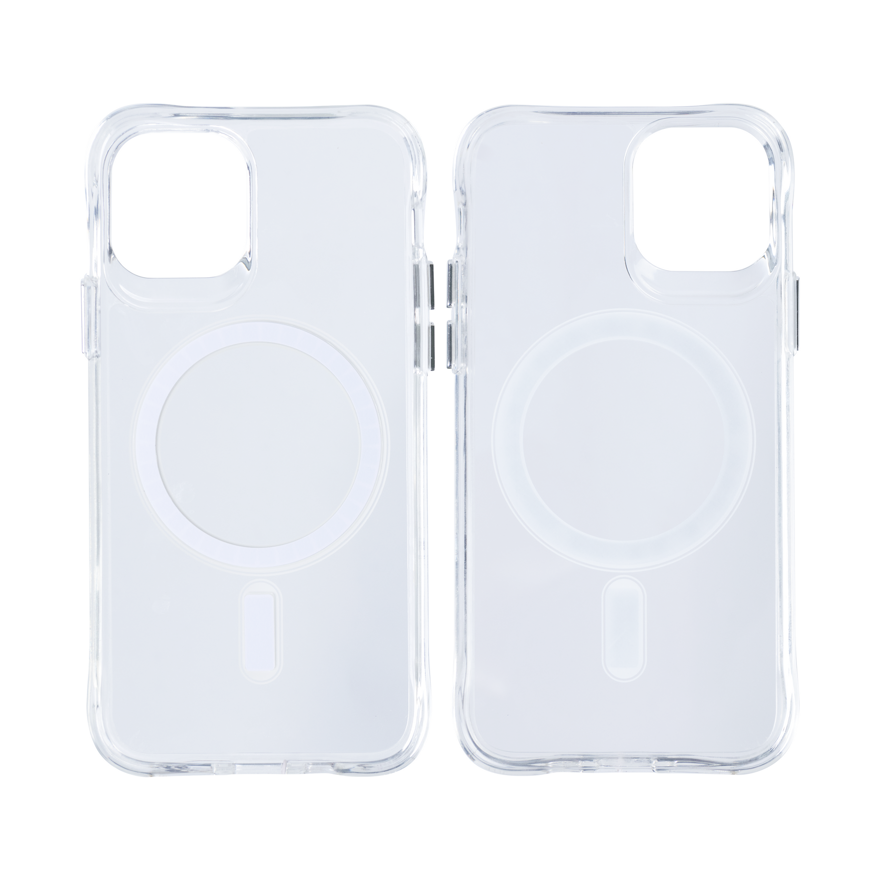 Rixus For iPhone 12, 12 Pro Crystal Clear Anti-shock TPU With MagSafe