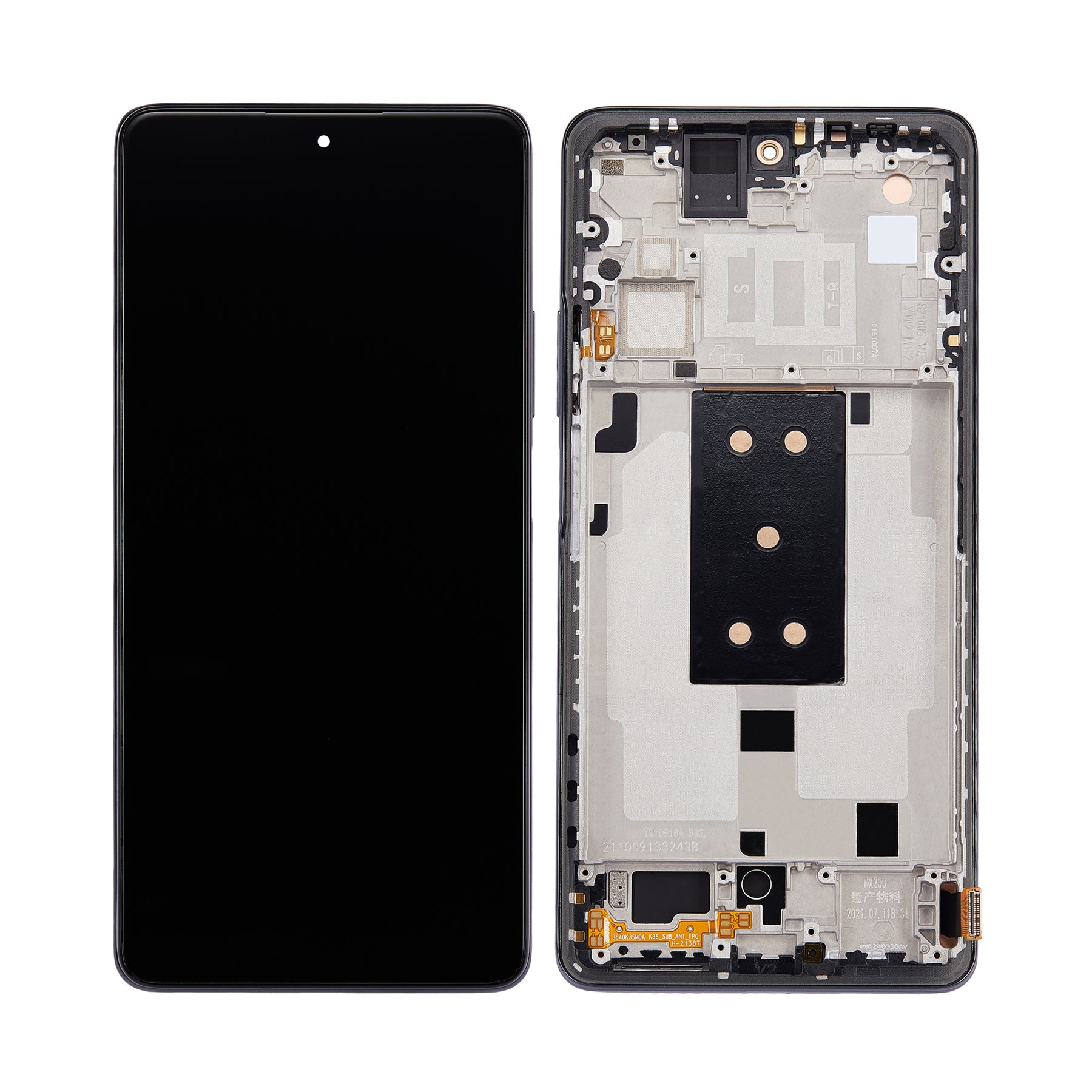 Xiaomi 11T, 11T Pro 5G Display And Digitizer With Frame Black Compatible