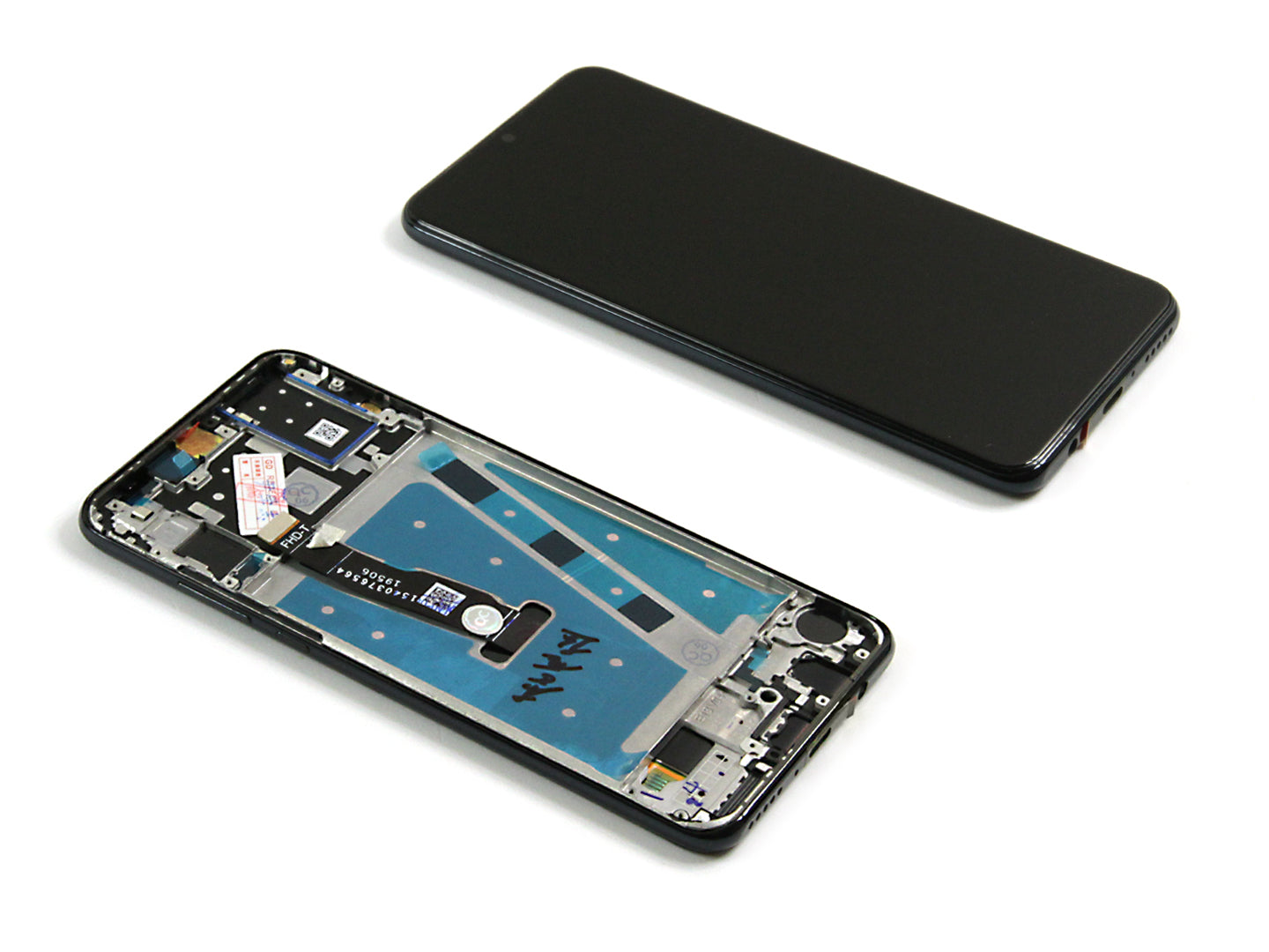 Huawei P30 Lite Display And Digitizer With Frame Midnight Black Refurbished
