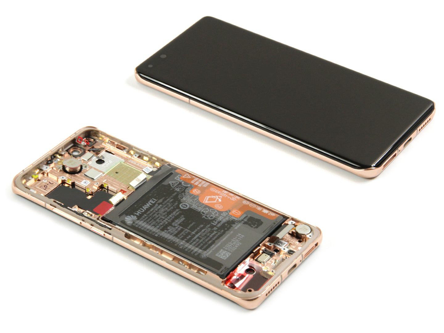 Huawei P40 Pro Display And Digitizer Complete Blush Gold Service Pack