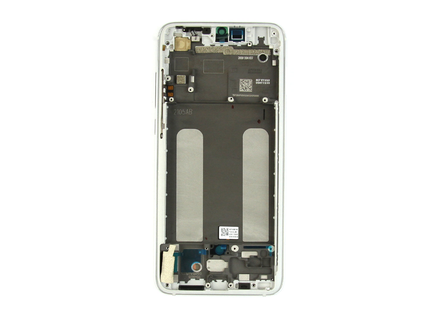 Xiaomi Mi 9 Lite M1904F3BG Display And Digitizer With Frame Pearl White Service Pack