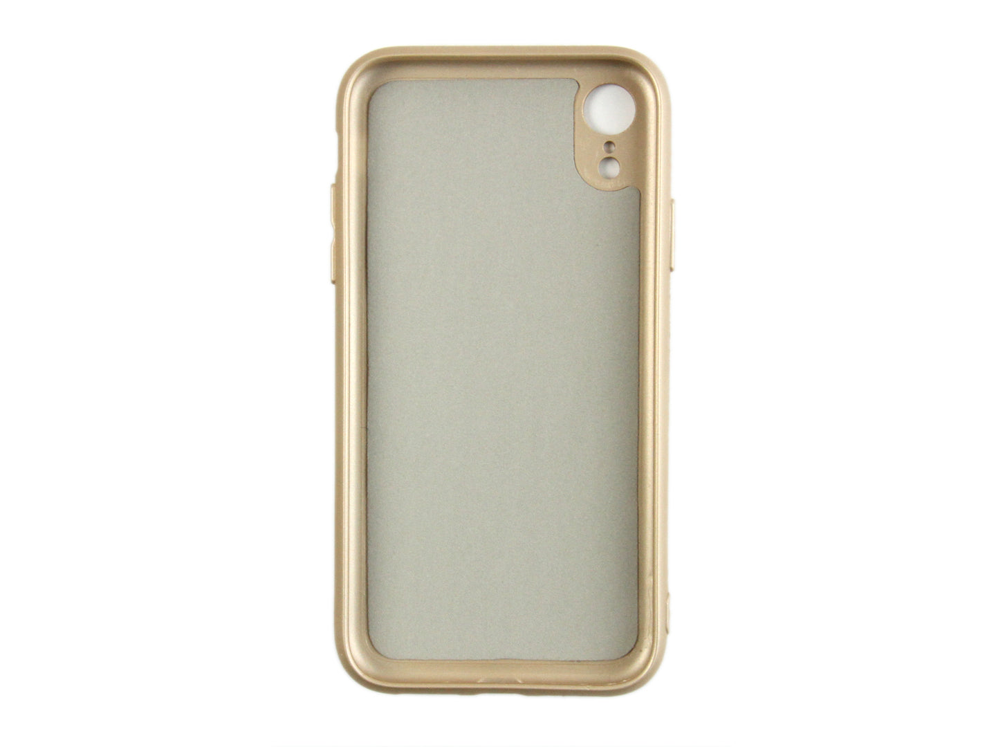 Rixus For iPhone XR Soft TPU Phone Case Gold