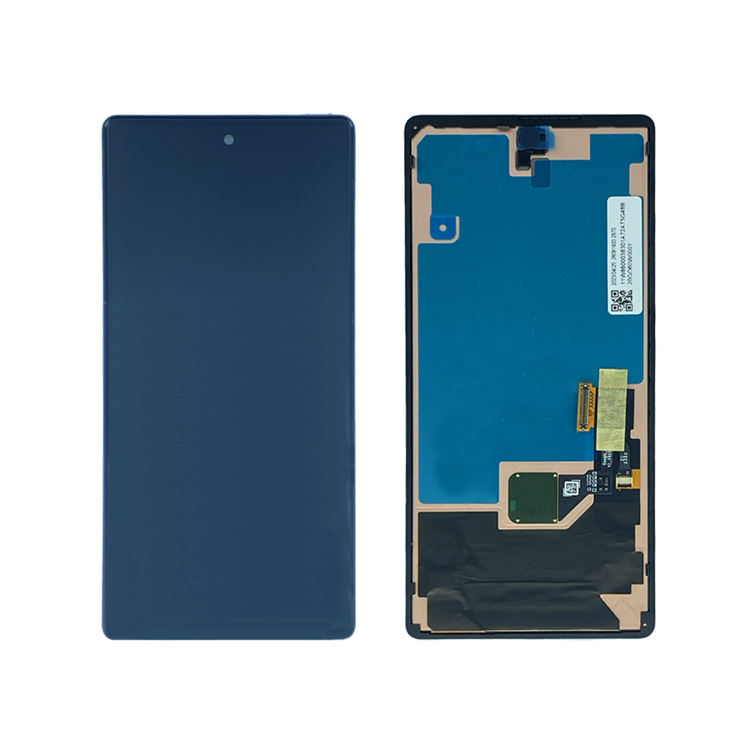 Google Pixel 6 Display And Digitizer Without Frame Black Service Pack