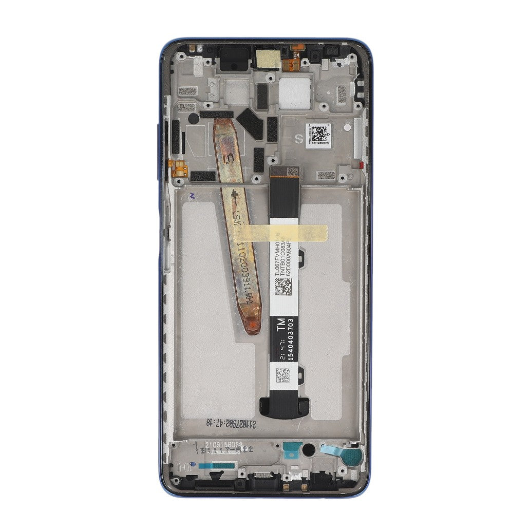 Xiaomi Poco X3 Pro Display And Digitizer With Frame Frost Blue Service Pack