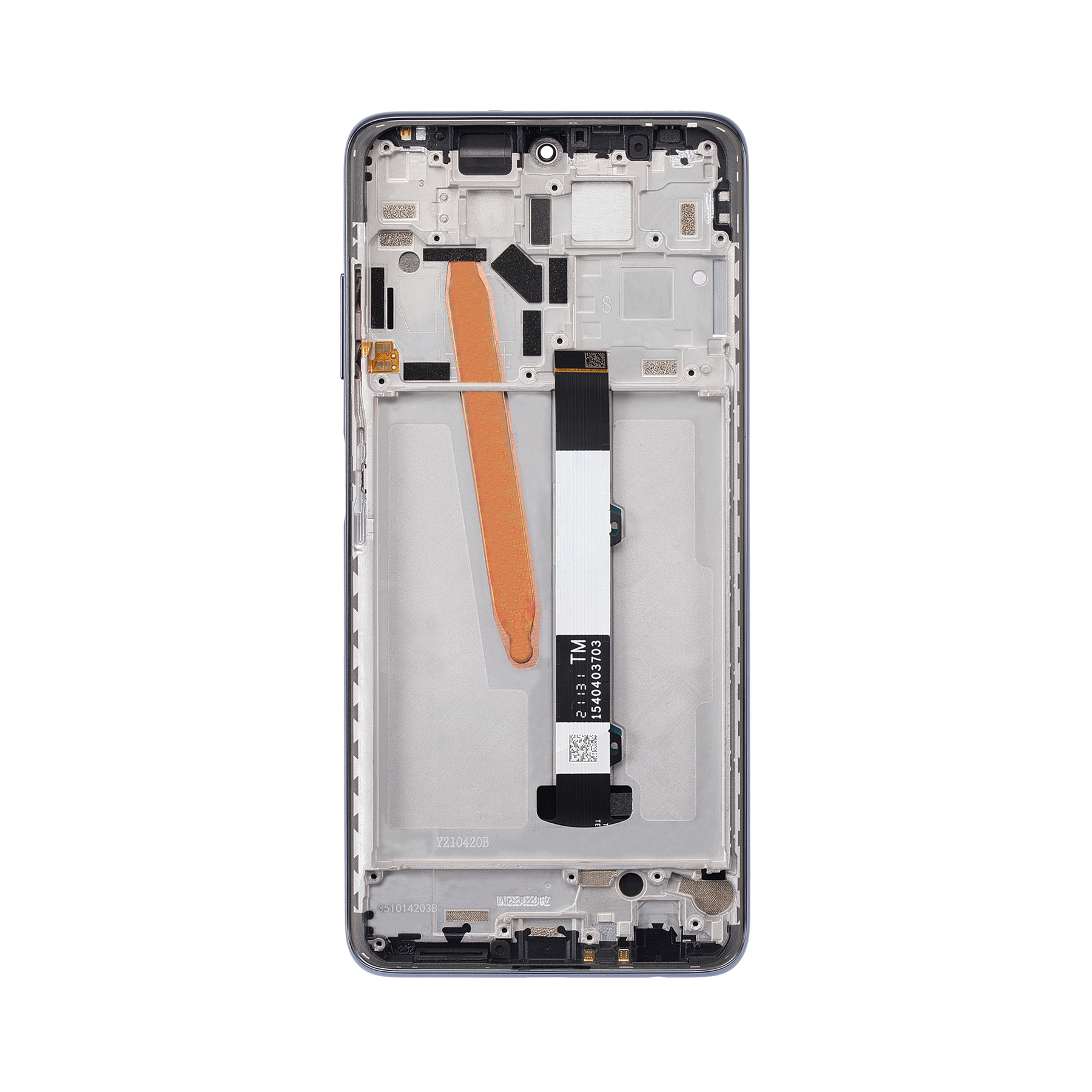 Xiaomi Poco X3 Pro Display and Digitizer With Frame Phantom Black Service Pack