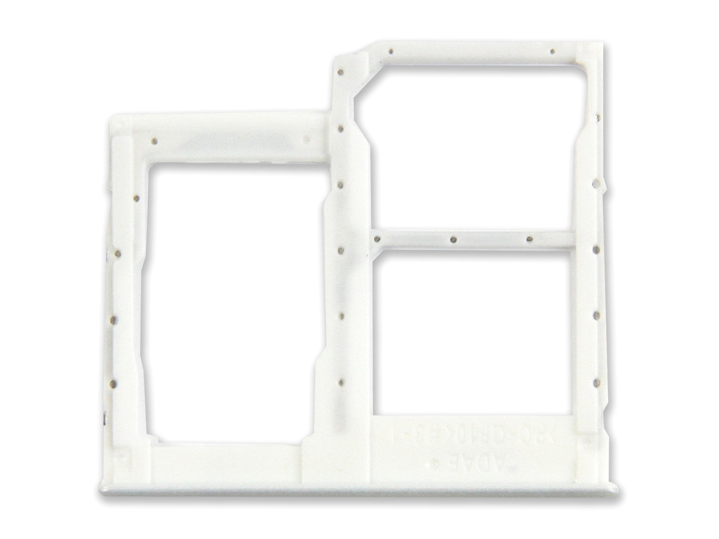 Samsung Galaxy A41 A415F Sim and SD Card Holder Prism Crush Silver