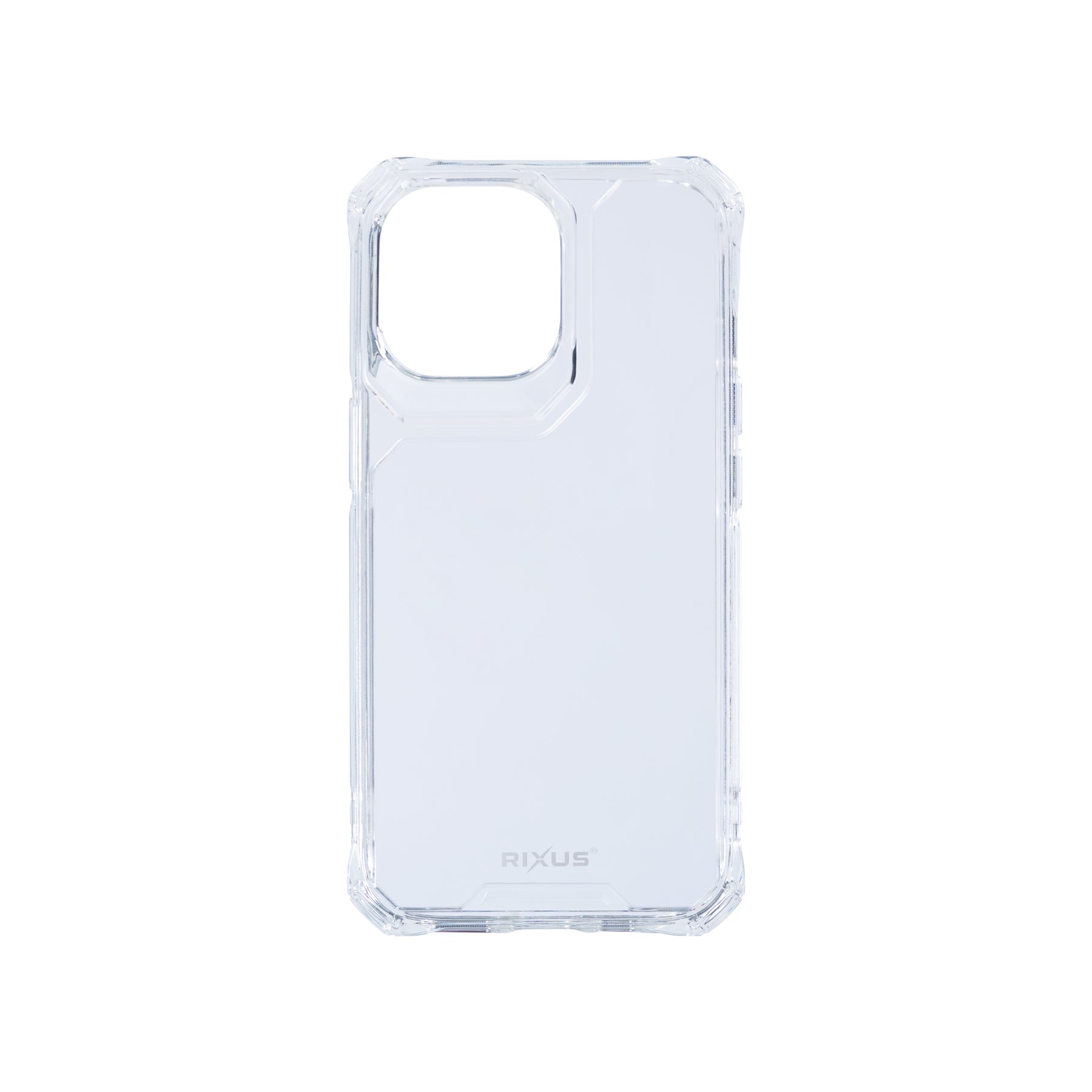 Rixus For iPhone 15 Pro Max Armor-X Anti Shock Case Transparent