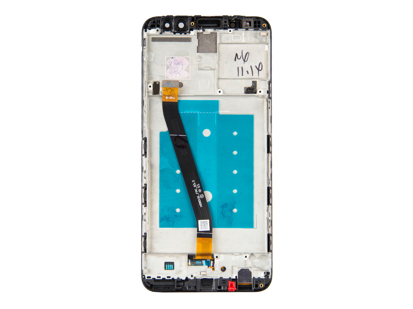 Huawei Mate 10 Lite Display and Digitizer With Frame Black Service Pack