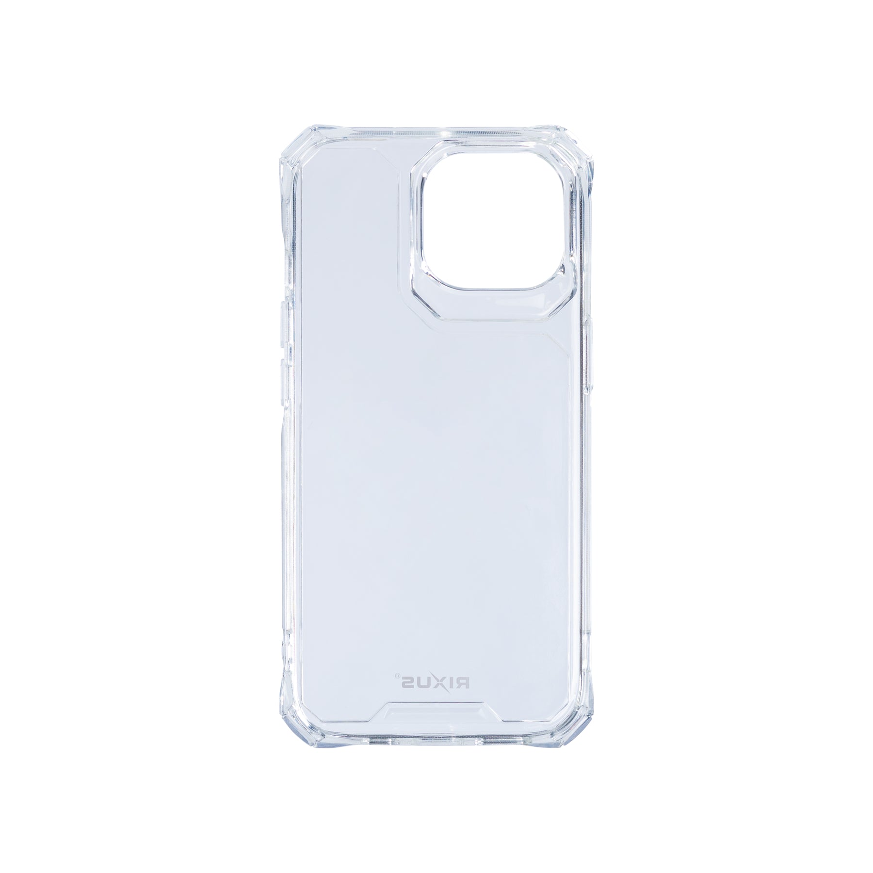 Rixus For iPhone 15 Pro Max Armor-X Anti Shock Case Transparent