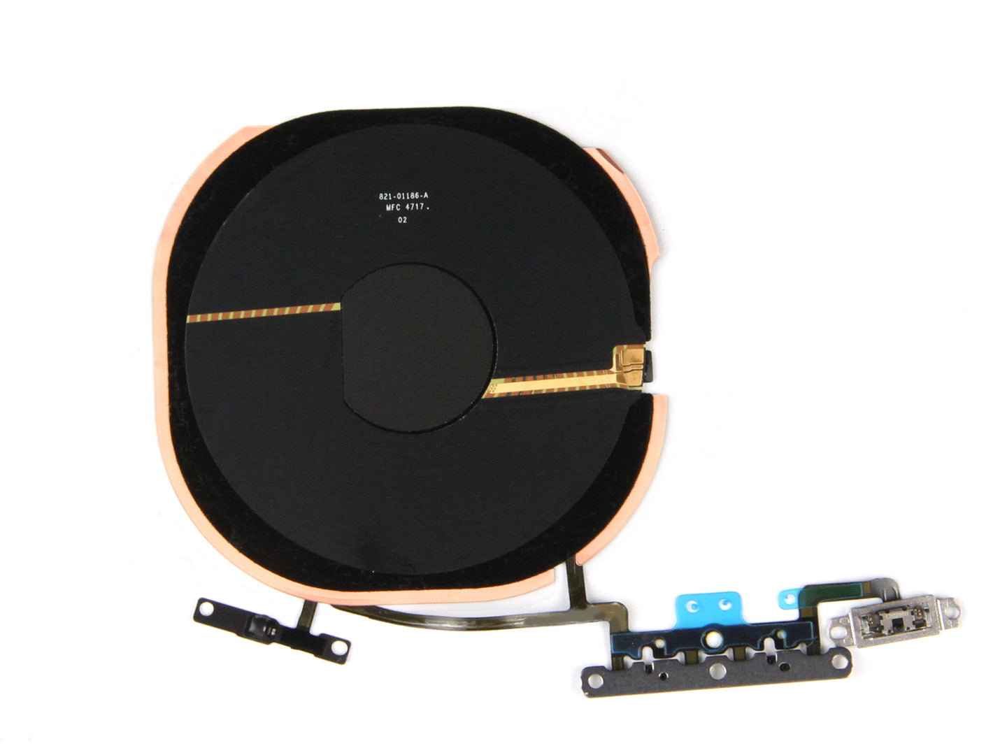 For iPhone X NFC Wireless Charging with Volume and Mute Switch Flex