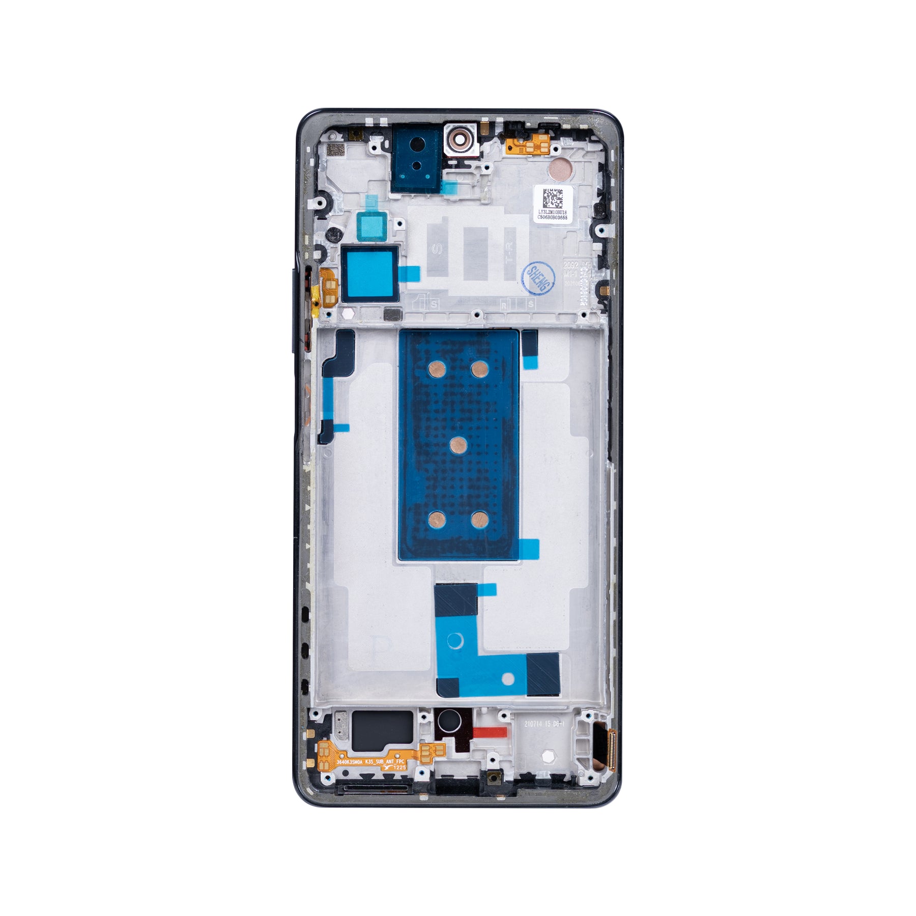 Xiaomi 11T, 11T Pro 5G Display And Digitizer With Frame Black Service Pack