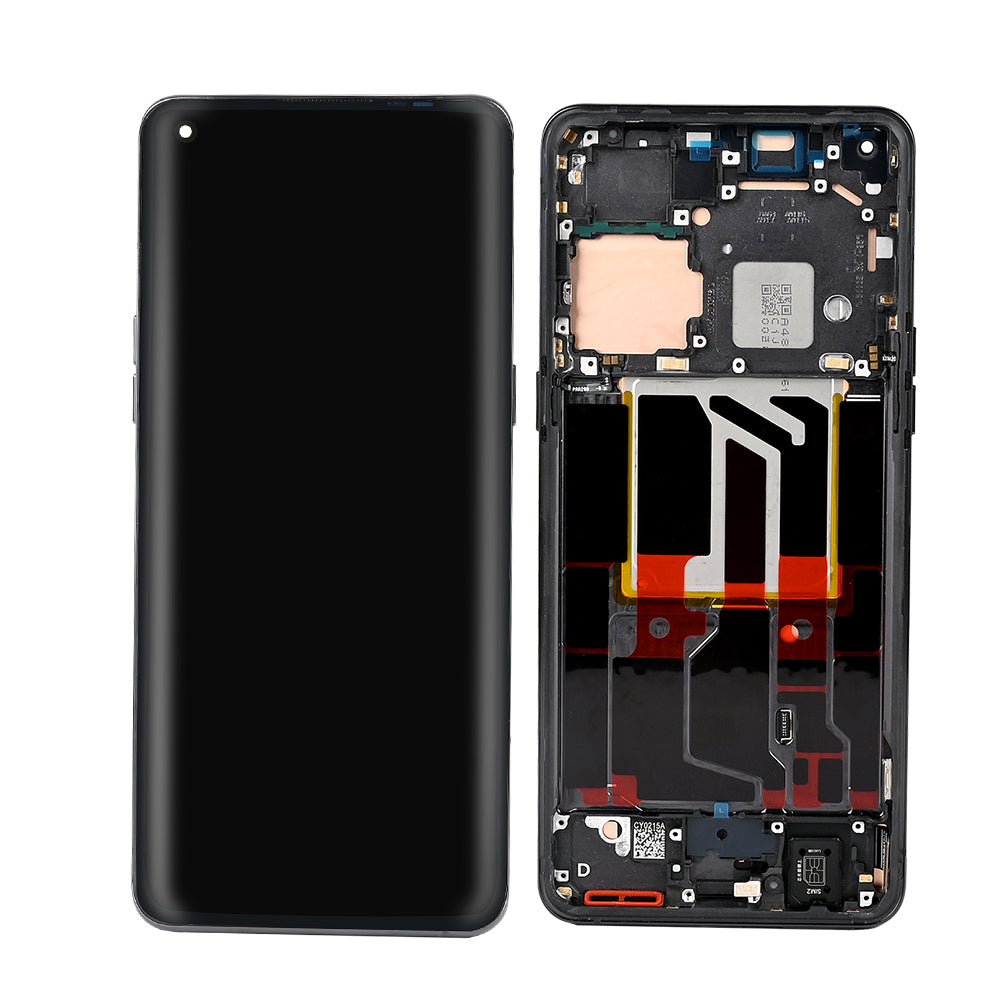 Oppo Find X5 Pro CPH2305 Display And Digitizer With Frame Ceramic Black Service Pack