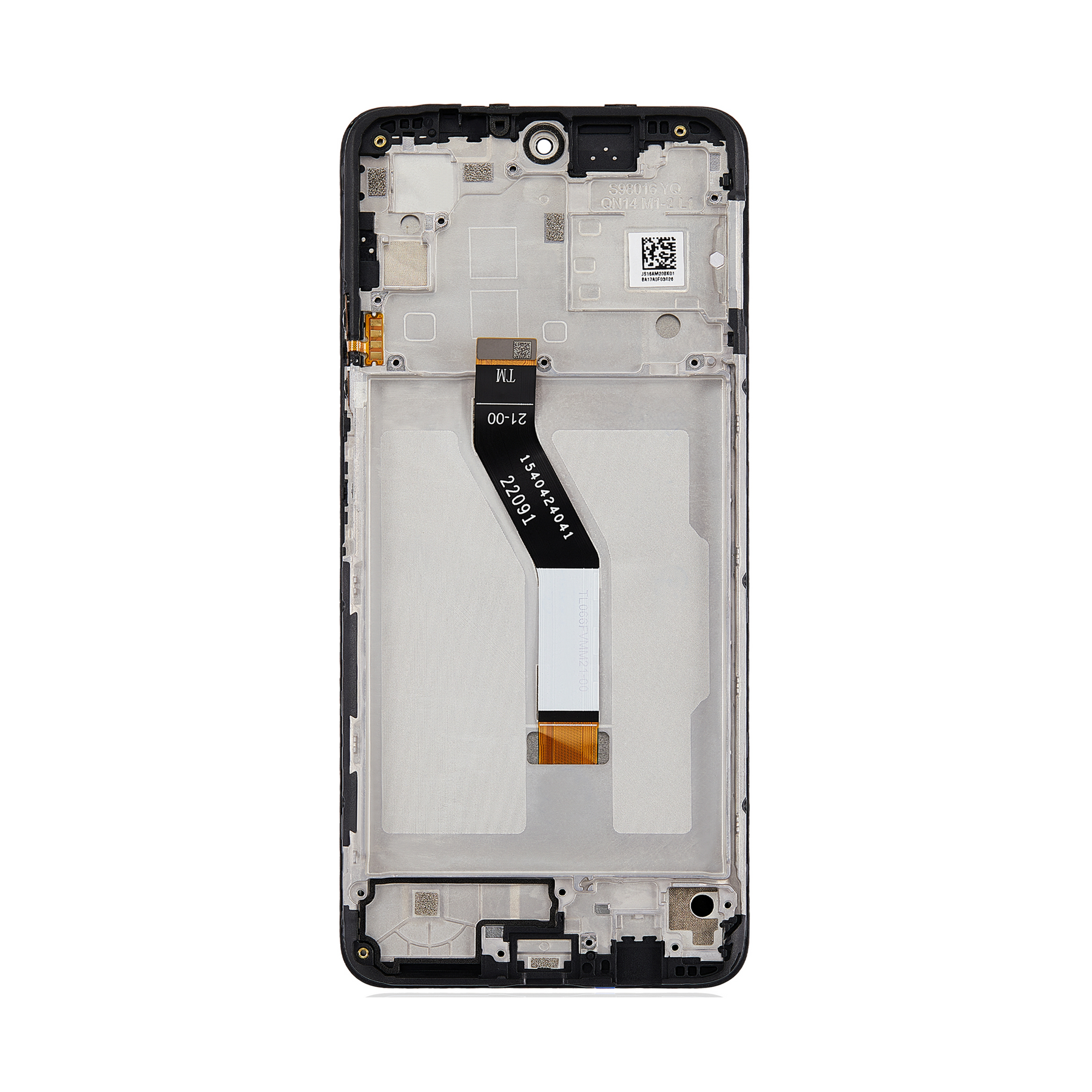Xiaomi Poco M4 Pro 5G Display And Digitizer With Frame Power Black Service Pack