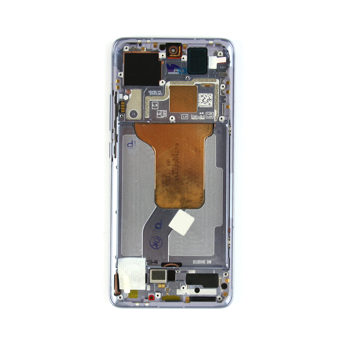 Xiaomi 12, 12X, 12S Display And Digitizer With Frame Blue Service Pack