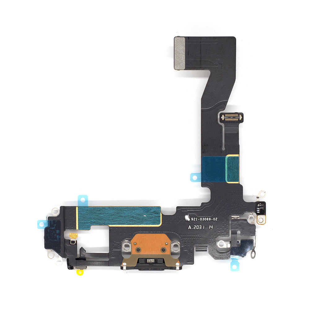 For iPhone 12, 12 Pro System Connector Flex Board Black