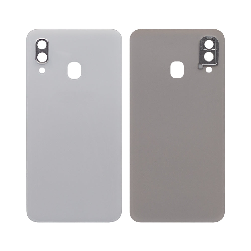 Samsung Galaxy A40 A405F Back Cover White (+ Lens)