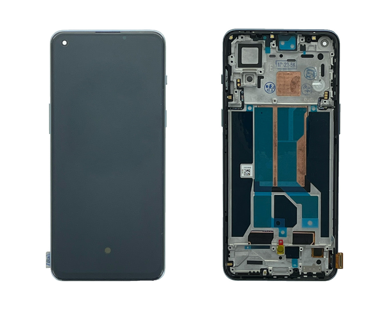 Oneplus Nord 2 DN2101, DN2103 Display And Digitizer Complete Grey Sierra Service Pack