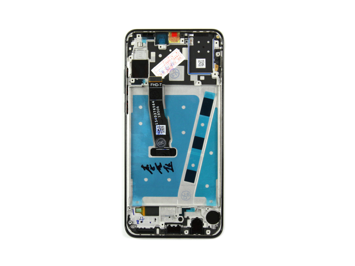 Huawei P30 Lite Display And Digitizer With Frame Midnight Black Refurbished