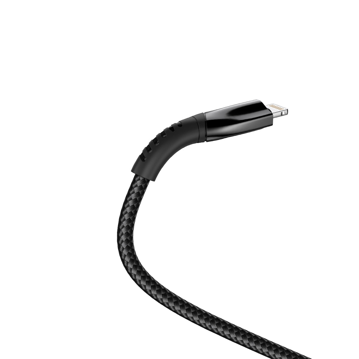 Rixus RXUC30L Alloy USB-C To Lightning Data Cable 100CM Black