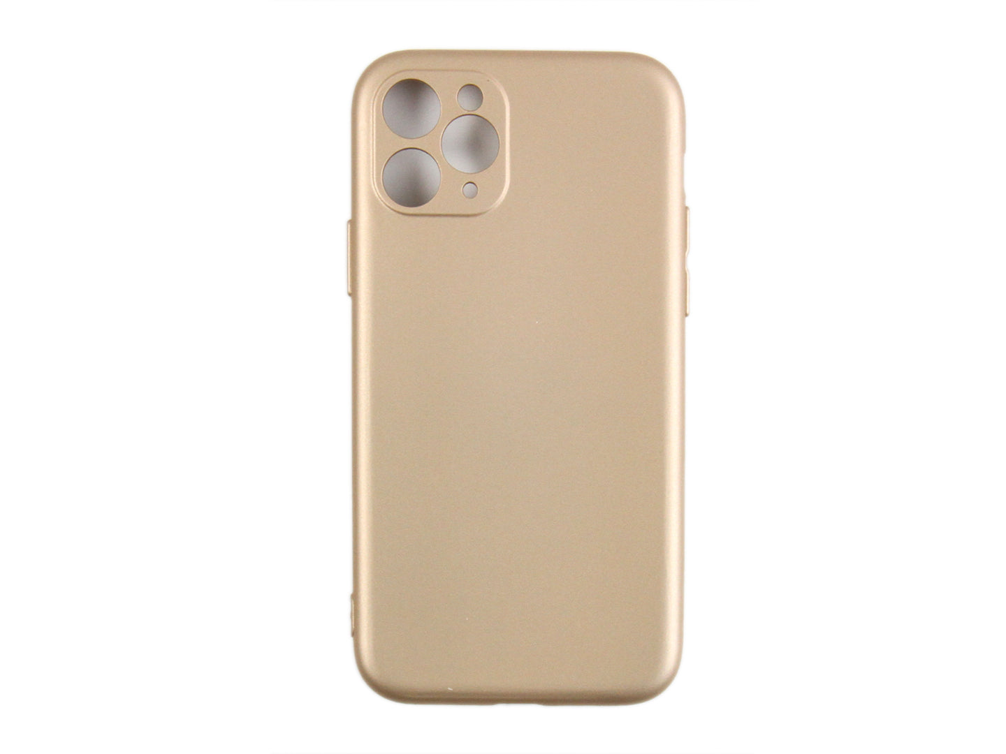 Rixus For iPhone 11 Pro Soft TPU Phone Case Gold