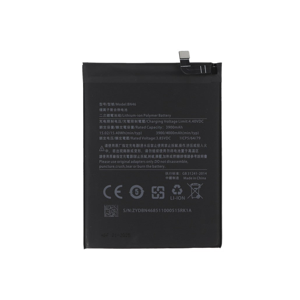 Xiaomi Redmi 7, Redmi Note 8, Redmi Note 8T Battery BN46 Compatible