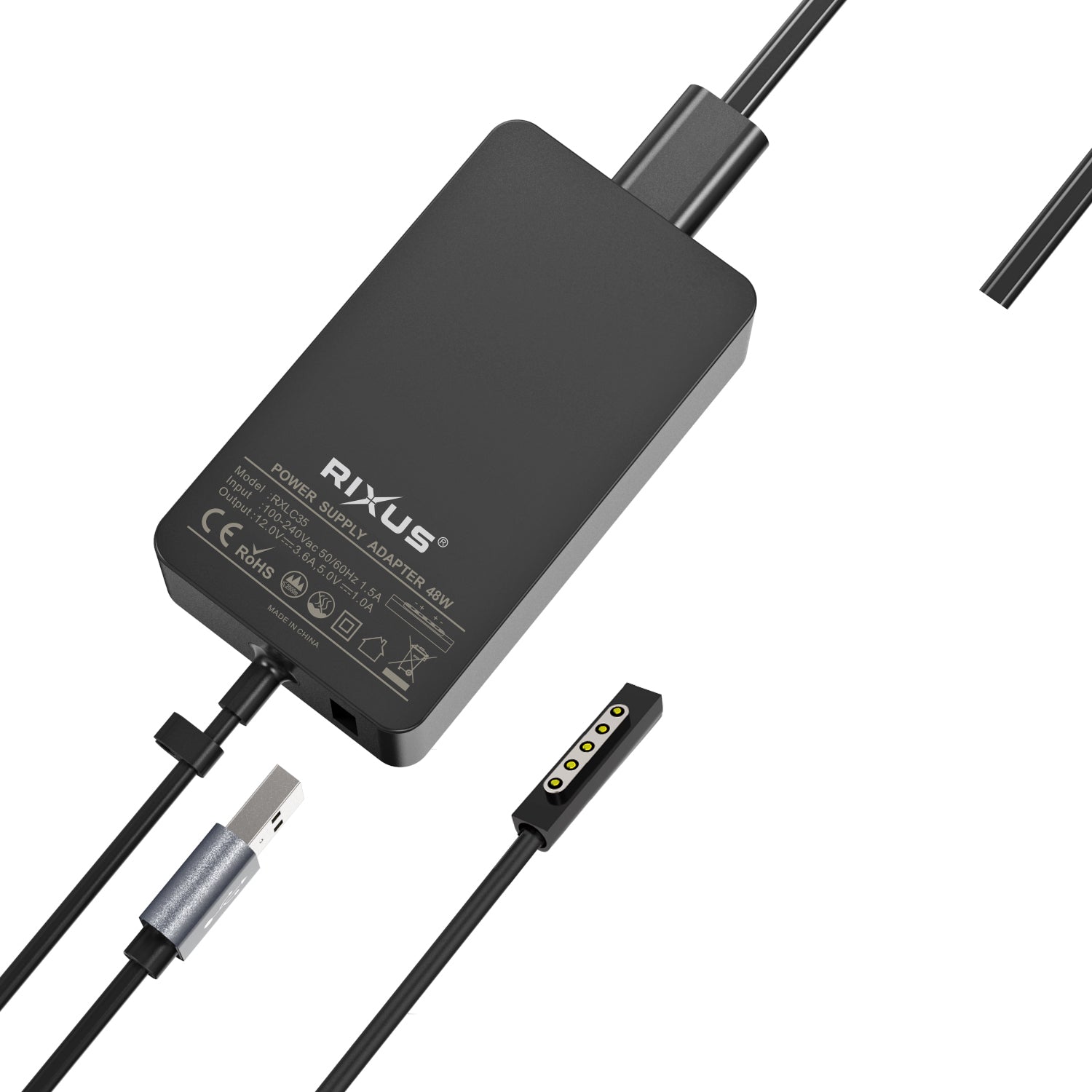 Rixus RXLC35 Microsoft Surface Charger 48W