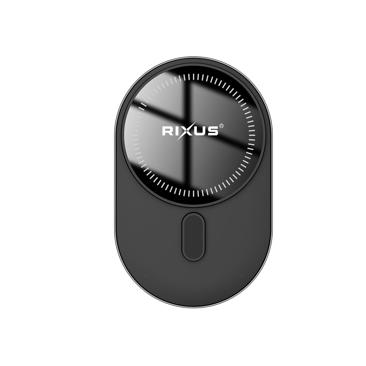 Rixus RXWC13 Wireless Car Charger MagSafe Compatibility 15W Space Gray