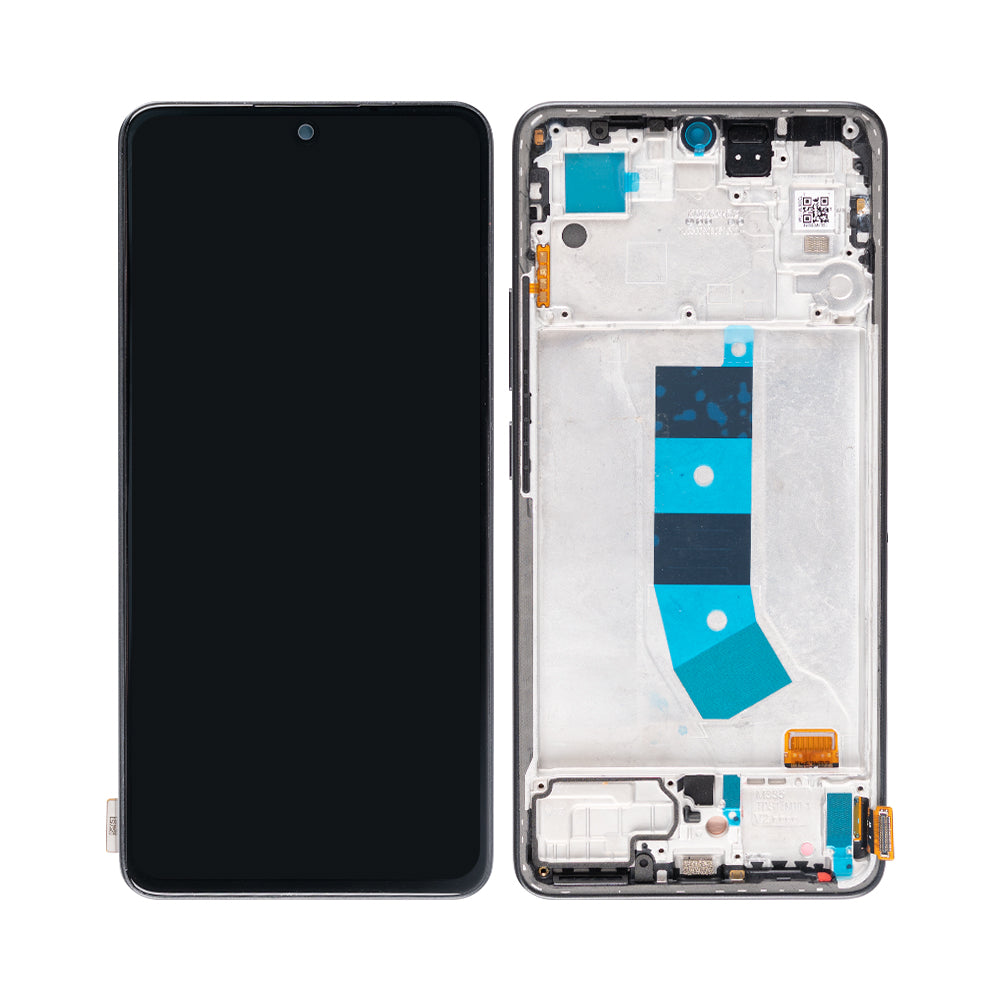 Xiaomi Redmi Note 13 4G Display And Digitizer With Frame Midnight Black Compatible
