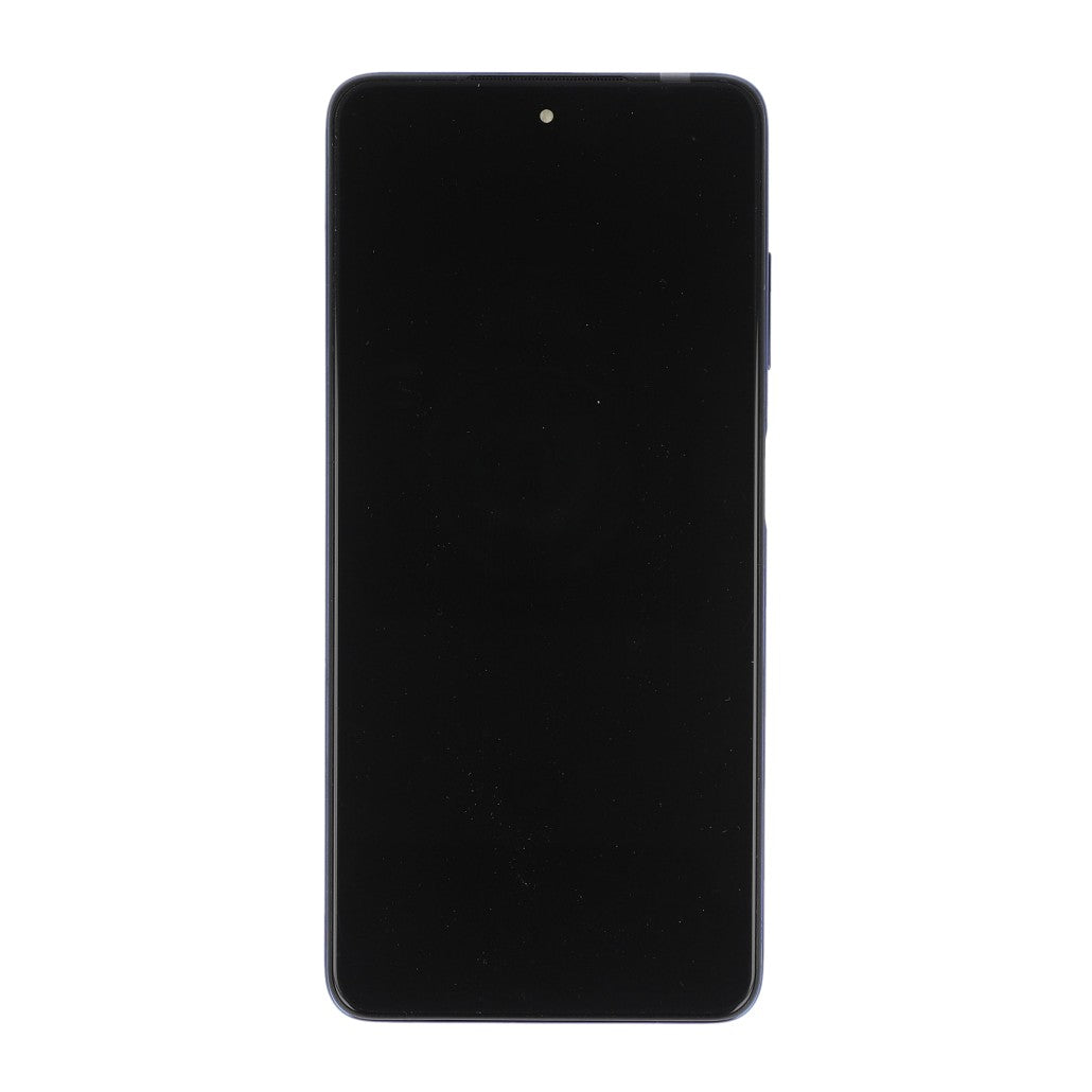 Xiaomi Poco X3 Pro Display And Digitizer With Frame Frost Blue Service Pack