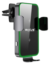 Rixus RXWC36 Wireless Auto-sensoring Car Mount Black