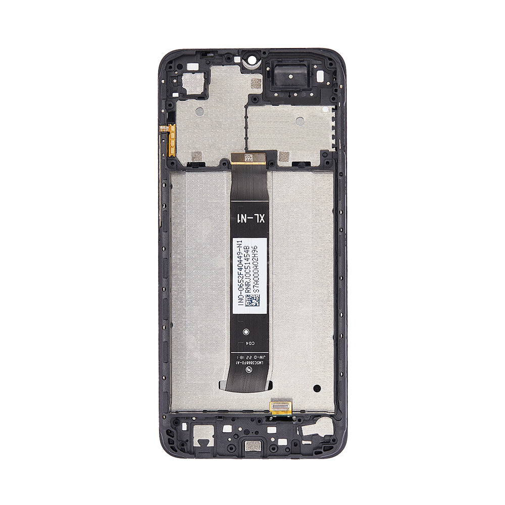 Xiaomi Redmi A1, Redmi A1 Plus Display And Digitizer With Frame Black Compatible