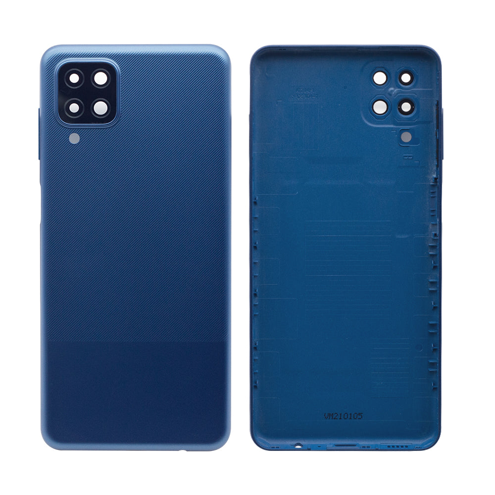 Samsung Galaxy A12 A125F Back Cover Blue (+ Lens)