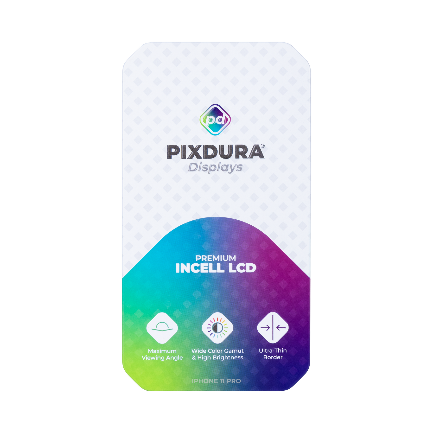 PIXDURA For iPhone 11 Pro Display And Digitizer In-Cell Premium (IC Removable)