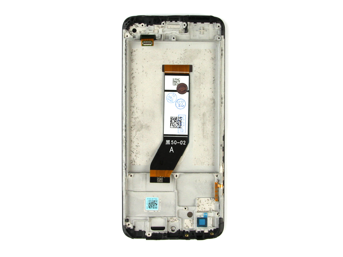 Xiaomi Redmi 10 (2021) Display And Digitizer With Frame Carbon Gray Compatible