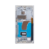 Samsung Galaxy S23 Ultra S918B Display Frame Sky Blue, Lime Original