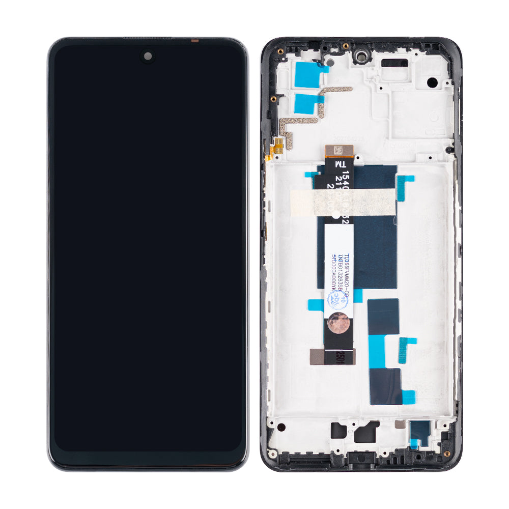 Xiaomi Poco X3 GT Display And Digitizer With Frame Stargaze Black Service Pack
