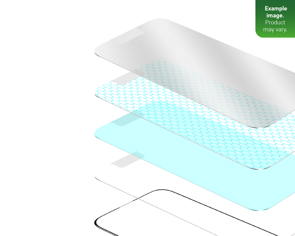 Rixus For iPhone 13 Mini Tempered Glass Matte