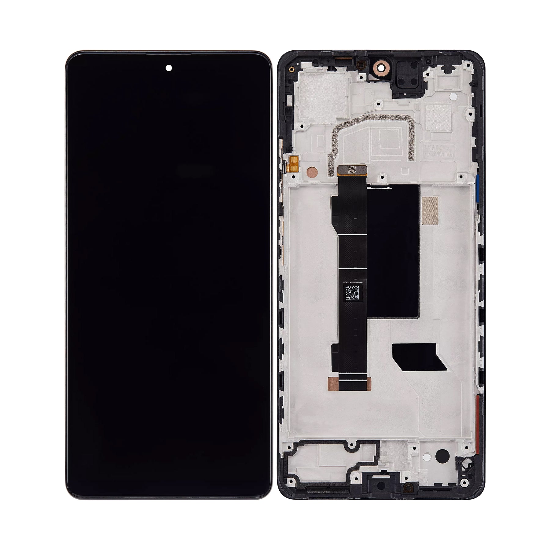 Xiaomi Redmi Note 12 Pro 5G, Poco X5 Pro 5G Display And Digitizer With Frame Black Service Pack
