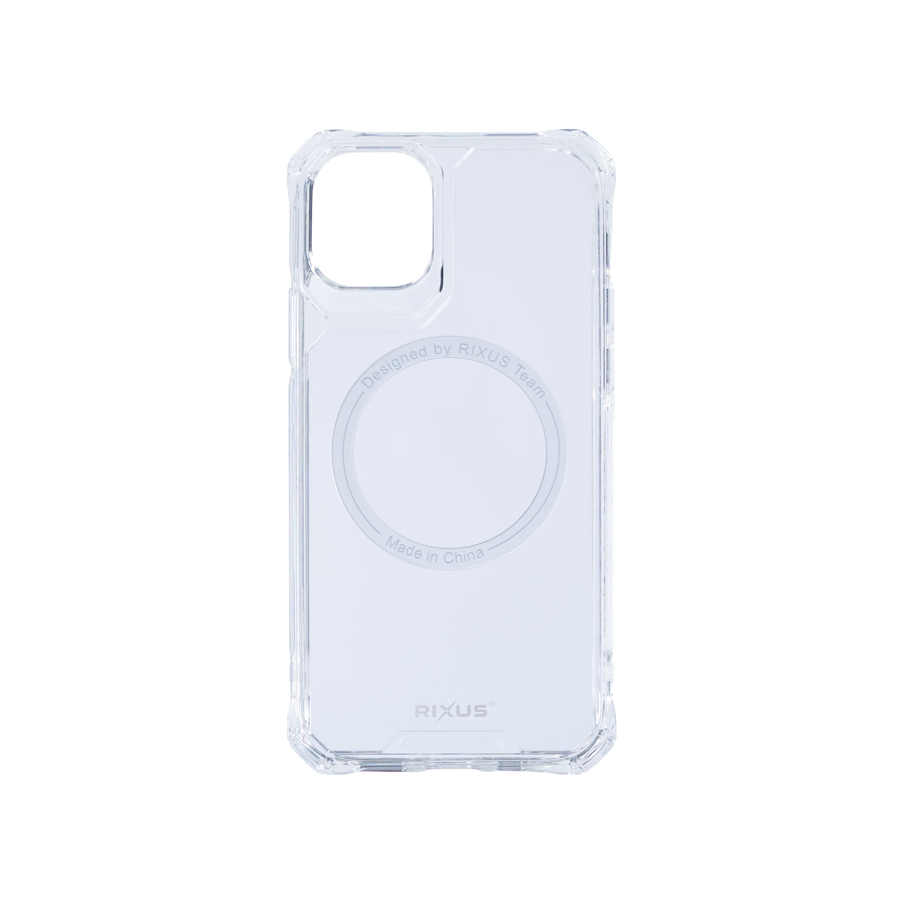 Rixus For iPhone 11 Pro Armor-X Anti Shock Case With MagSafe Transparent